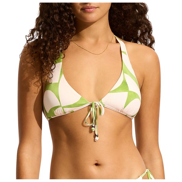 Seafolly - Women's Sunray Long Line Halter Bra - Bikini-Top Gr 6 orange Seafolly - Women's Sunray Long Line Halter Bra - Bikini-Top Gr 6 orange von Seafolly