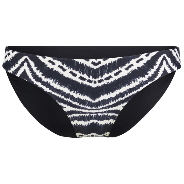 Seafolly - Women's Zanzibar Reversible Hipster - Bikini-Bottom Gr 12 schwarz von Seafolly