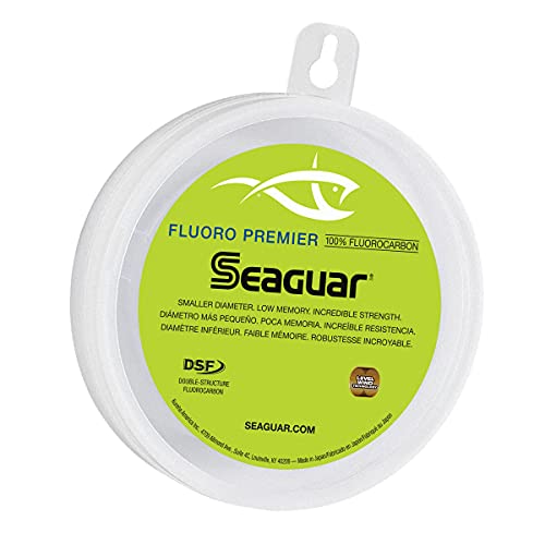 Seaguar Fluoro Premier Fluorocarbon Angelschnurvorfach, durchsichtig, 80lbs/50yds Seaguar Fluoro Premier Fluorocarbon Angelschnurvorfach, durchsichtig, 80lbs/50yds von Seaguar