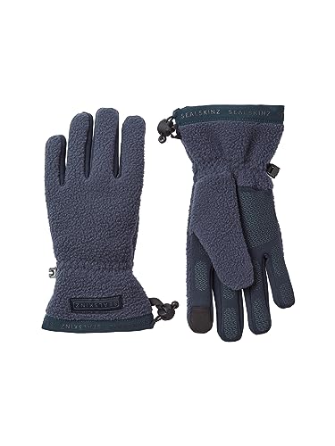 Sealskinz Hoveton Handschuhe aus Sherpa-Fleece, wasserdicht, für kalte Witterung, marineblau, Größe L Sealskinz Hoveton Handschuhe aus Sherpa-Fleece, wasserdicht, für kalte Witterung, marineblau, Größe L von SealSkinz