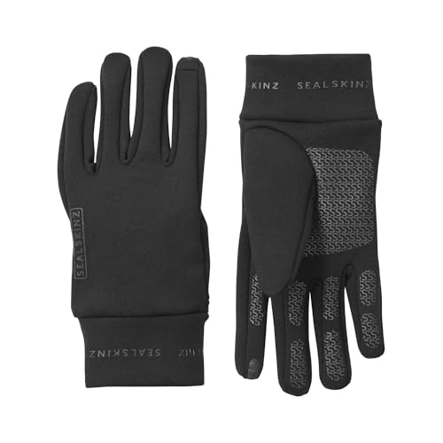 SEALSKINZ Acle Nano-Fleece-Handschuhe, wasserabweisend, für Kaltwetter, schwarz, Größe L SEALSKINZ Acle Nano-Fleece-Handschuhe, wasserabweisend, für Kaltwetter, schwarz, Größe L von SealSkinz