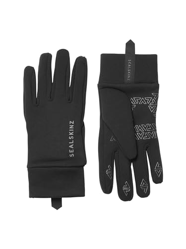 SEALSKINZ Allwetter Wasserabweisender Handschuh – Schwarz, M von SealSkinz