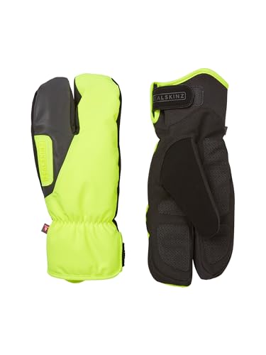 SEALSKINZ Barwick Handschuhe, wasserdicht, extrem kaltes Wetter, Spaltfinger, Neongelb, Größe S, Neongelb, S SEALSKINZ Barwick Handschuhe, wasserdicht, extrem kaltes Wetter, Spaltfinger, Neongelb, Größe S, Neongelb, S von SealSkinz