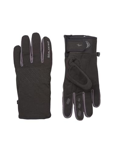 SEALSKINZ Herren Howe Waterproof All Weather Multi-Activity Glove with Fusion Control™ Cold Weather Gloves, Black, XXL von SealSkinz