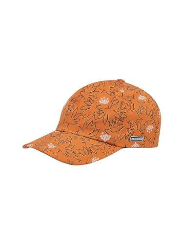 SEALSKINZ Unisex Houghton Waterproof Weather Foldable Peak Leaf Printed Cap Baseballkappe, Orange, Einheitsgröße EU von SealSkinz