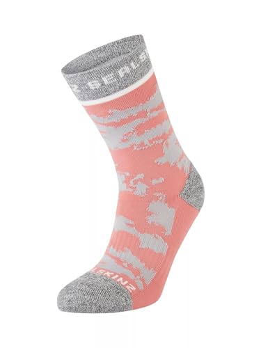 SEALSKINZ Jacquard-Aktivsocke Reepham, mittellang, Rosé, L SEALSKINZ Jacquard-Aktivsocke Reepham, mittellang, Rosé, L von SealSkinz