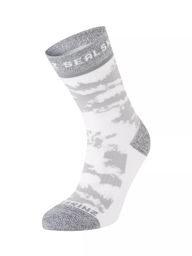 SEALSKINZ Jacquard-Aktivsocke Reepham, mittellang, cremefarben, S SEALSKINZ Jacquard-Aktivsocke Reepham, mittellang, cremefarben, S von SealSkinz