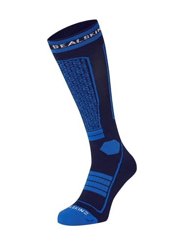 SEALSKINZ Knielange Unisex-Thermoskisocke Northwold Solo knielange Thermo-Skisocken, blau, S SEALSKINZ Knielange Unisex-Thermoskisocke Northwold Solo knielange Thermo-Skisocken, blau, S von SealSkinz