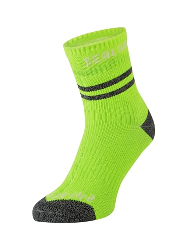 SEALSKINZ Knöchellange, wasserdichte Unisex-Wettersocke mit wasserdichter, warmer Wettersocke von Mautby, Knöchellang, Neongelb, S SEALSKINZ Knöchellange, wasserdichte Unisex-Wettersocke mit wasserdichter, warmer Wettersocke von Mautby, Knöchellang, Neongelb, S von SealSkinz
