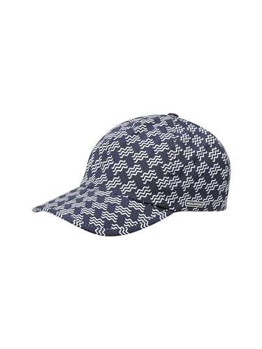 SEALSKINZ Unisex Longham Waterproof Weather Foldable Peak Printed Cap Baseballkappe, Navy, Einheitsgröße EU von SealSkinz