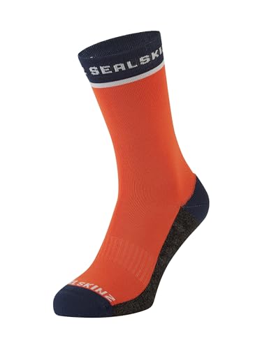 SEALSKINZ Mittellange Unisex-Aktivsocke Foxley Aktivsocke, mittellang, Orange, S SEALSKINZ Mittellange Unisex-Aktivsocke Foxley Aktivsocke, mittellang, Orange, S von SealSkinz