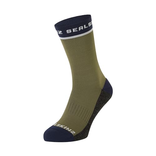 SEALSKINZ Mittellange Unisex-Aktivsocke Foxley Aktivsocke, mittellang, olivgrün, S SEALSKINZ Mittellange Unisex-Aktivsocke Foxley Aktivsocke, mittellang, olivgrün, S von SealSkinz