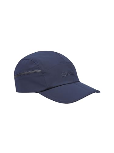 SEALSKINZ Mulbarton wasserdichte Allwetterkappe mit Reißverschluss, Einheitsgröße, Marineblau, Baseballkappe mit faltbarem Schirm, Navy, One Size von SealSkinz