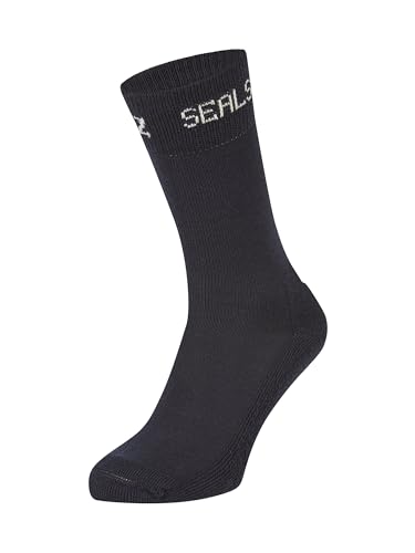 SEALSKINZ Suffield Solo Unisex-Socke aus Merinowolle, Marineblau, M SEALSKINZ Suffield Solo Unisex-Socke aus Merinowolle, Marineblau, M von SealSkinz