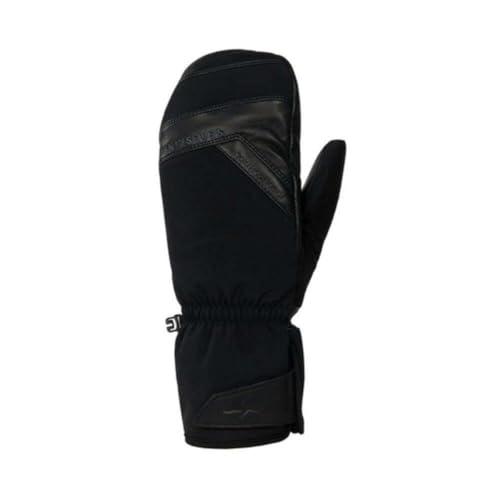 SEALSKINZ Swaffham Herren-Fingerhandschuhe, wasserdicht, extrem kaltes Wetter, isoliert, mit Fusionskontrolle, grau/schwarz, S SEALSKINZ Swaffham Herren-Fingerhandschuhe, wasserdicht, extrem kaltes Wetter, isoliert, mit Fusionskontrolle, grau/schwarz, S von SealSkinz
