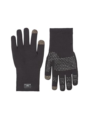 SealSkinz Unisex Allwetter Ultra Grip-Strickhandschuh – Schwarz, M SealSkinz Unisex Allwetter Ultra Grip-Strickhandschuh – Schwarz, M von SealSkinz