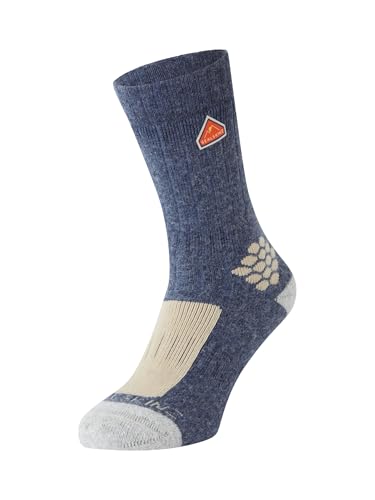 SEALSKINZ Unisex-Scarning — Mittelgedrehte Socken aus recycelter Wolle, Marineblau, S SEALSKINZ Unisex-Scarning — Mittelgedrehte Socken aus recycelter Wolle, Marineblau, S von SealSkinz