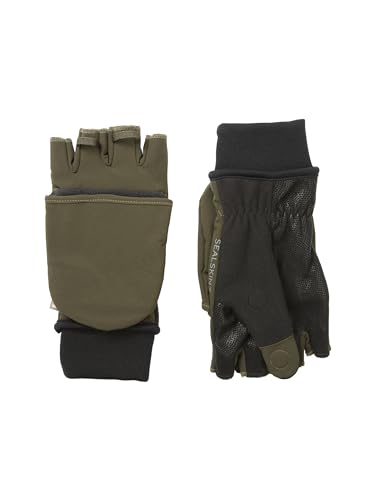 SEALSKINZ Walpole Kaltwetter-Fausthandschuhe, wandelbar, windfest, olivgrün-schwarz, Größe XL SEALSKINZ Walpole Kaltwetter-Fausthandschuhe, wandelbar, windfest, olivgrün-schwarz, Größe XL von SealSkinz