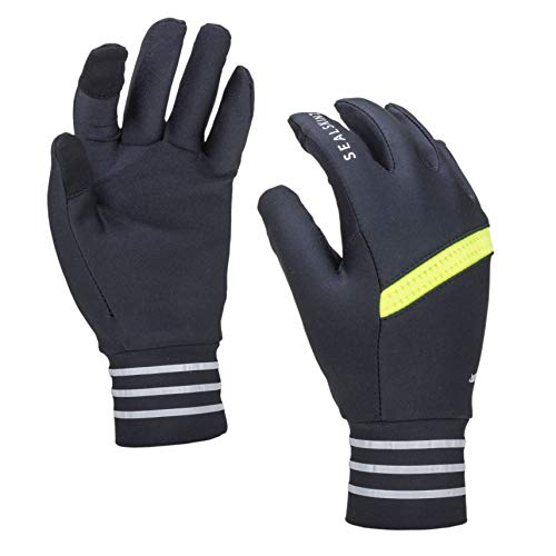 SealSkinz Unisex Solo Nicht Wasserdichter Reflektierender Handschuh – Schwarz/Gelb, XL SealSkinz Unisex Solo Nicht Wasserdichter Reflektierender Handschuh – Schwarz/Gelb, XL von SealSkinz