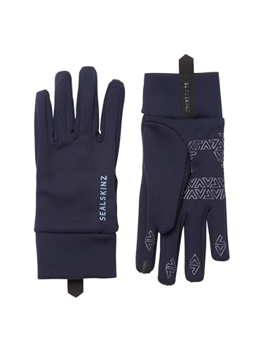 SEALSKINZ Allwetter Wasserabweisender Handschuh – Dunkelblau, M von SealSkinz