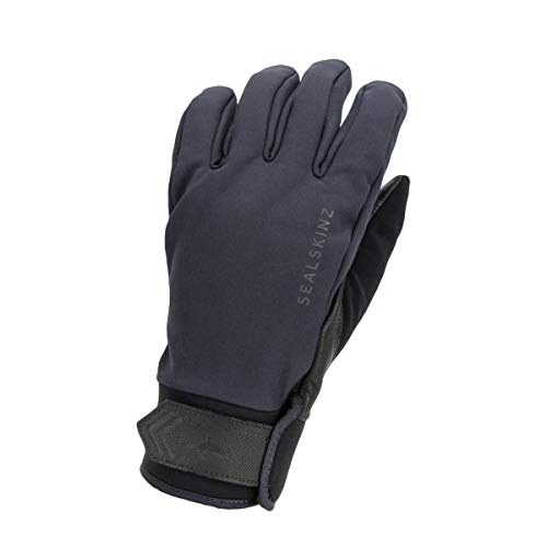 Sealskinz Allwetter Unisex Wasserdichter Isolierter Handschuh – Schwarz/Grau, L von SealSkinz