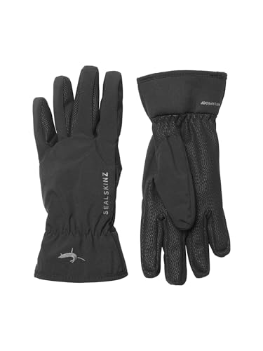 Sealskinz Unisex Allwetter Wasserdichter Leichtgewichtiger Handschuh – Schwarz, S von SealSkinz