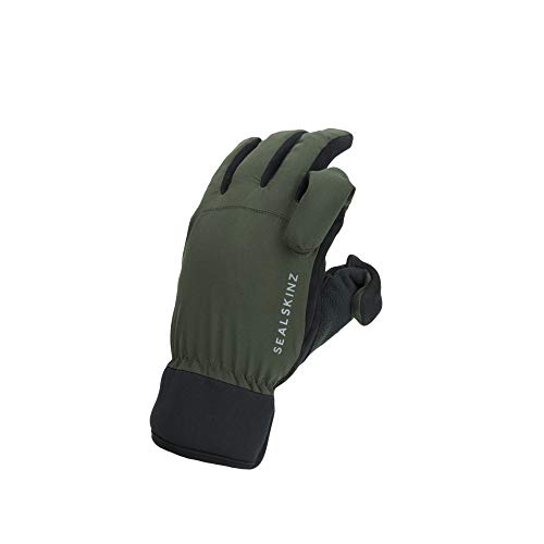 SealSkinz Unisex Wasserdichter Allwetter Sporthandschuh – Schwarz/Olivgrün, S SealSkinz Unisex Wasserdichter Allwetter Sporthandschuh – Schwarz/Olivgrün, S von SealSkinz
