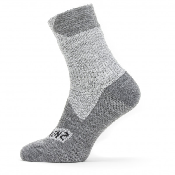 Sealskinz - Waterproof All Weather Ankle Length Sock - Radsocken Gr L grau von SealSkinz