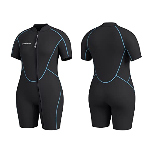 Seaskin Kurzer Neoprenanzug in Übergröße, 3 mm, für Herren und Damen Seaskin Kurzer Neoprenanzug in Übergröße, 3 mm, für Herren und Damen von Seaskin