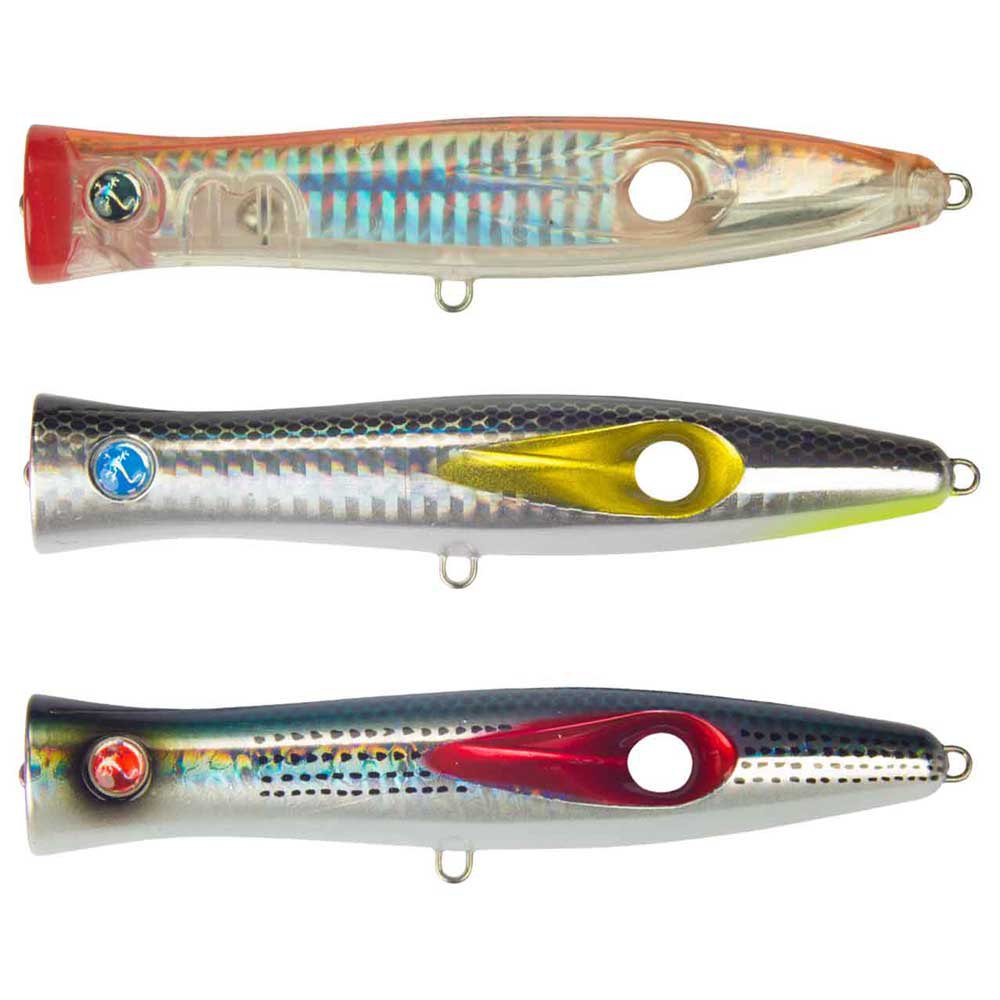 Seaspin Toto Floating Popper 23g 113 Mm Mehrfarbig Seaspin Toto Floating Popper 23g 113 Mm Mehrfarbig von Seaspin