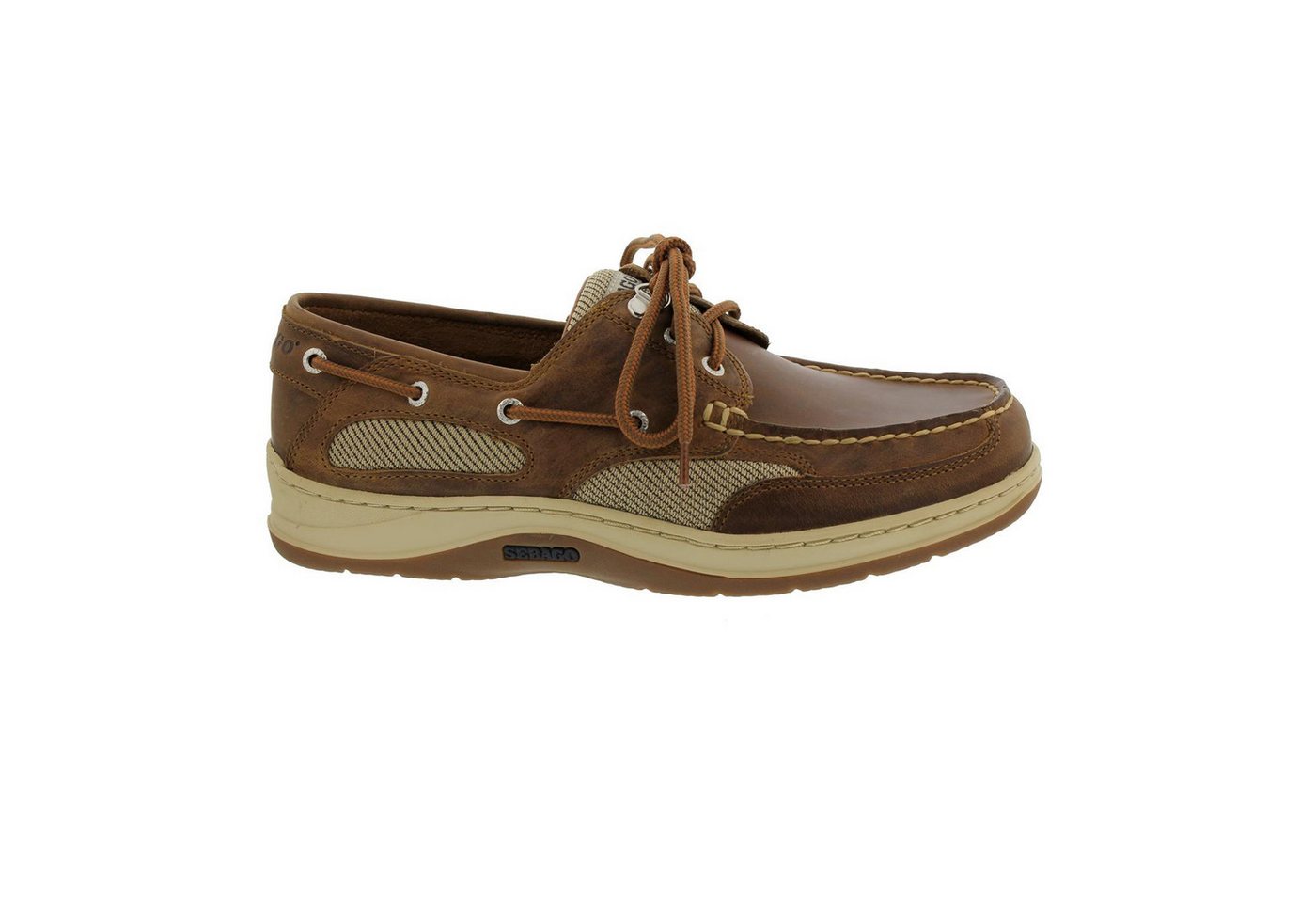 Sebago Sebago Clovehitch II, Full-Grain Leather Waxed, Brown Cinnamon, Wechse Bootsschuh von Sebago