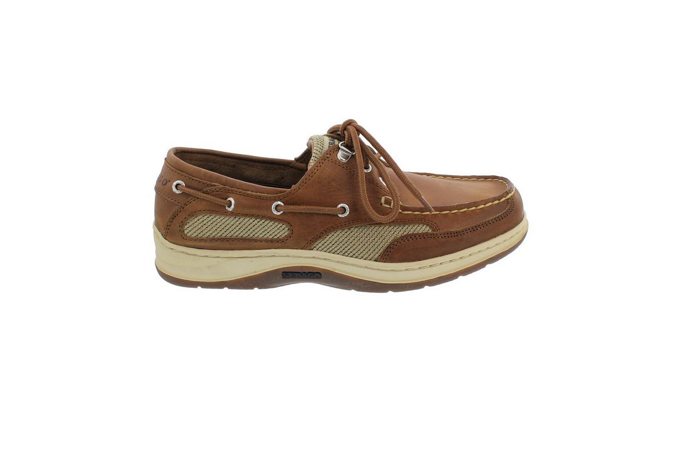 Sebago Sebago Clovehitch II, Full-Grain Leather Waxed, Brown Tan, Wechselfußb Bootsschuh Sebago Sebago Clovehitch II, Full-Grain Leather Waxed, Brown Tan, Wechselfußb Bootsschuh von Sebago