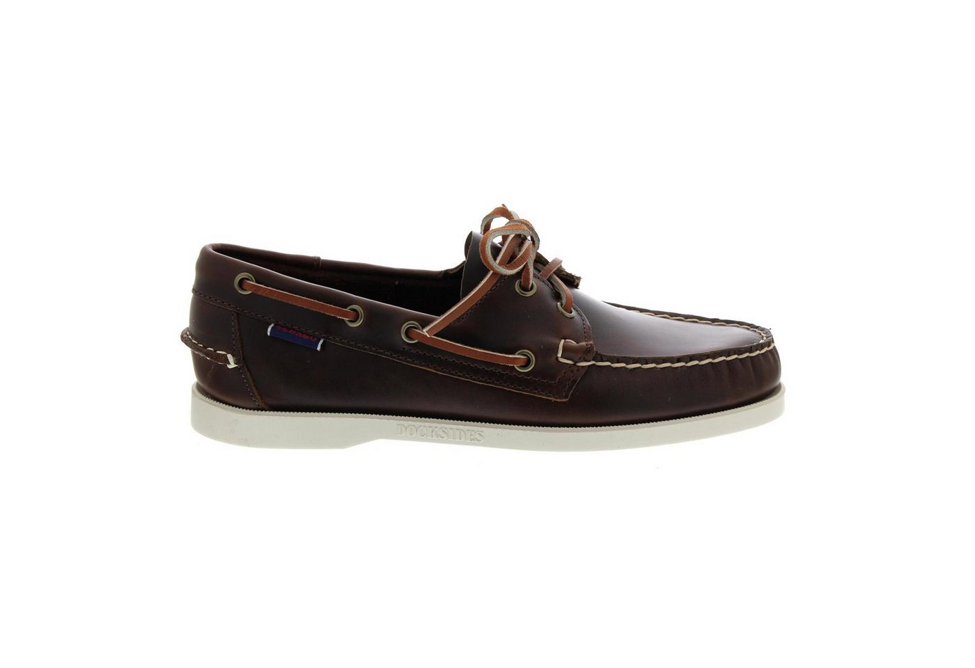 Sebago Sebago Docksides, Full-Grain Leather, Brown Oiled Waxy, Men 70000G0-90 Bootsschuh Sebago Sebago Docksides, Full-Grain Leather, Brown Oiled Waxy, Men 70000G0-90 Bootsschuh von Sebago