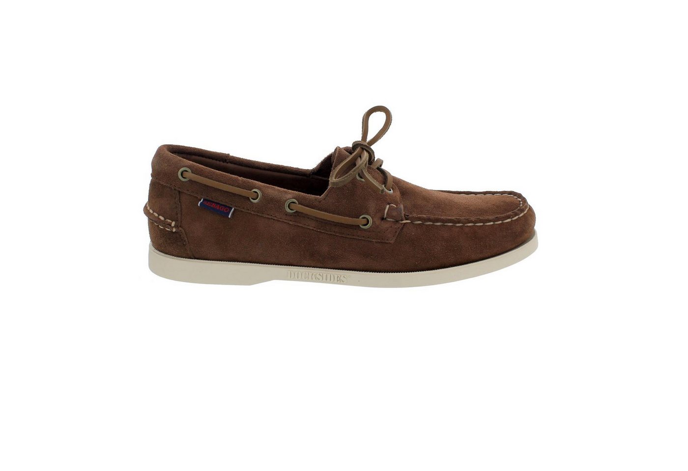 Sebago Sebago Docksides, Velour Leather, dk. brown-brown dk., Men 7111PTW-901 Bootsschuh Sebago Sebago Docksides, Velour Leather, dk. brown-brown dk., Men 7111PTW-901 Bootsschuh von Sebago