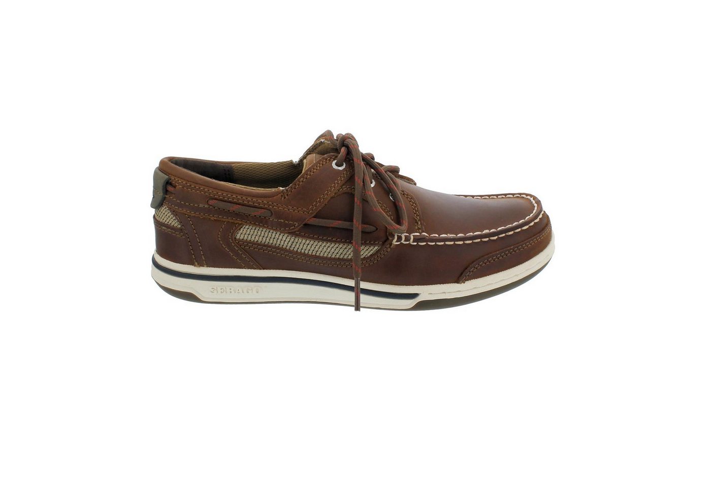 Sebago Sebago Triton Three-Eye, Full-Grain Leather, brown cinnamon 70004Z0-92 Bootsschuh Sebago Sebago Triton Three-Eye, Full-Grain Leather, brown cinnamon 70004Z0-92 Bootsschuh von Sebago