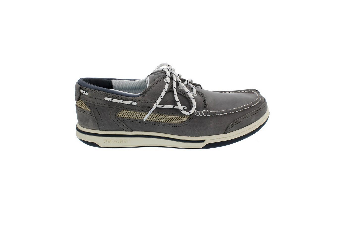 Sebago Sebago Triton Three-Eye, Nubuck, Dk. Grey - Taupe 7000GF0-A5R Man Bootsschuh Sebago Sebago Triton Three-Eye, Nubuck, Dk. Grey - Taupe 7000GF0-A5R Man Bootsschuh von Sebago