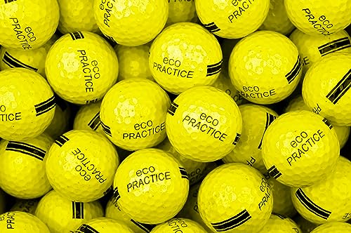 Second Chance ECO Yellow, Unisex-Erwachsene Range-Golfball, Gelb, 300 - von Second Chance
