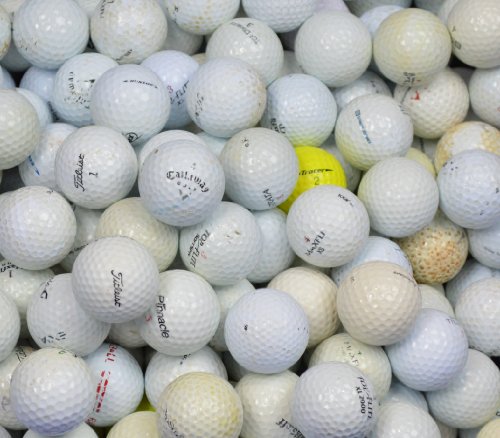 Second Chance Gebrauchte Golfbälle / Lakeballs, Qualität AA (Grade B), verschiedenen Marken (Sortiert), 500 Stück von Second Chance