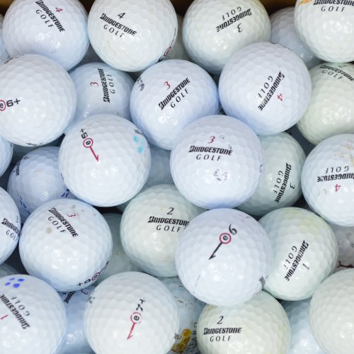 Second Chance Unisex – Erwachsene Golfbälle 100 Bridgestone Lake B-Qualität Kategorie B, weiß von Second Chance