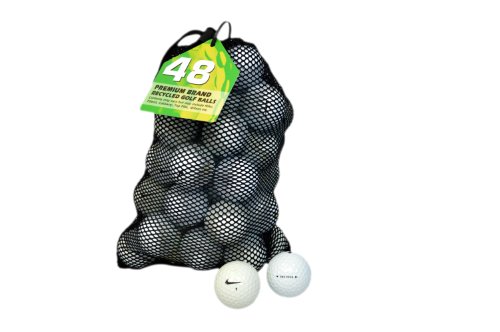 Second Chance Golfbälle 48 Nike One Lake B-Qualität, weiß, PRA-48-MESH-NIK-ONE-B von Second Chance
