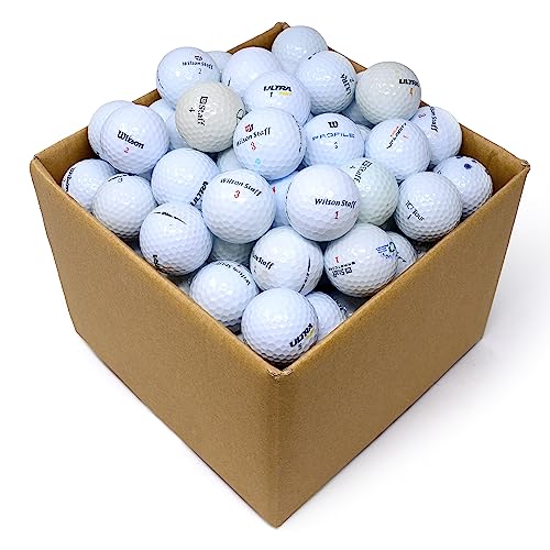 Second Chance Lakeballs Golf - Recycelte Grade A Weiße Golfbälle - 100 Stück Mix für Wilson Golfbälle Second Chance Lakeballs Golf - Recycelte Grade A Weiße Golfbälle - 100 Stück Mix für Wilson Golfbälle von Second Chance