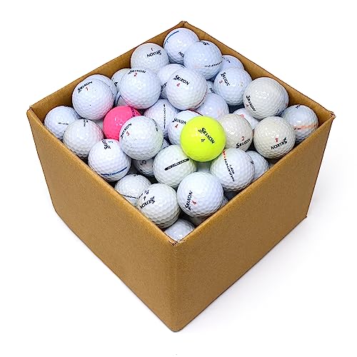 Second Chance Srixon 100 Golfbälle, recycelt, lake balls, verschiedene Modelle, Klasse B , golfball von Second Chance