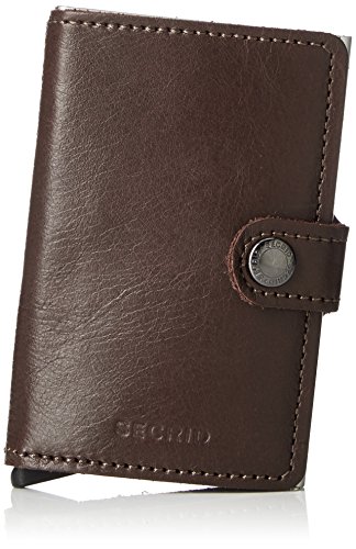 Secrid Miniwallet | Original Dunkelbraun | Herren Geldbörse | Zweifach gefaltet | Aluminium Click-Mechanismus Secrid Miniwallet | Original Dunkelbraun | Herren Geldbörse | Zweifach gefaltet | Aluminium Click-Mechanismus von Secrid