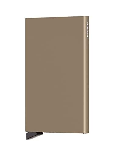 Secrid Card Protector Color Sand Kartenetui aus Aluminium, Farbe: Sand, für 4 Karten mit oder 6 Karten ohne Prägung, Maße: 10,2 x 6,3 x 0,8 cm, C-Sand Secrid Card Protector Color Sand Kartenetui aus Aluminium, Farbe: Sand, für 4 Karten mit oder 6 Karten ohne Prägung, Maße: 10,2 x 6,3 x 0,8 cm, C-Sand von Secrid