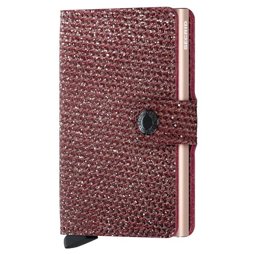 Secrid Miniwallet, Rot, Einheitsgröße, Unisex, Erwachsene, Rot, Talla única, modern, rot, Einheitsgröße, modern, Rot, Taille Unique, Modern von Secrid