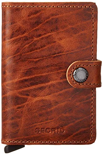 Secrid Miniwallet Dutch Martin MDM-Whiskey Geldbörse aus Leder, Farbe: Braun, für 4 Karten mit oder 6 Karten ohne Prägung, Maße: 10,2 x 6,5 x 2,1 cm, MDM-Whiskey Secrid Miniwallet Dutch Martin MDM-Whiskey Geldbörse aus Leder, Farbe: Braun, für 4 Karten mit oder 6 Karten ohne Prägung, Maße: 10,2 x 6,5 x 2,1 cm, MDM-Whiskey von Secrid