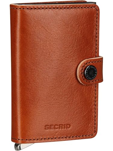 Secrid Premium Kollektion Miniwallet Basco 10 cm - Cognac Secrid Premium Kollektion Miniwallet Basco 10 cm - Cognac von Secrid