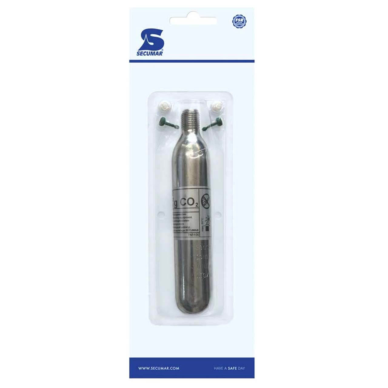 Secumar CO2 Patrone - 22 g, Hand Secumar CO2 Patrone - 22 g, Hand von Secumar