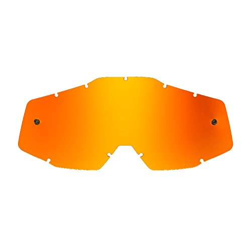 SeeCle SE-41S255-HZ orange-toned mirrored replacement lenses for goggles compatible for 100% Racecraft/Strata/Accuri/Mercury mask, einzigartig SeeCle SE-41S255-HZ orange-toned mirrored replacement lenses for goggles compatible for 100% Racecraft/Strata/Accuri/Mercury mask, einzigartig von SeeCle