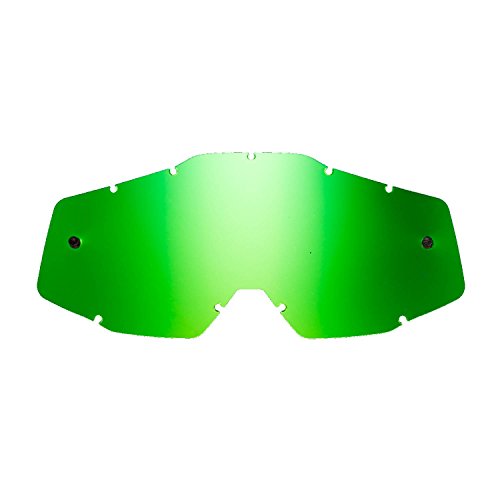 SeeCle SE-41S256-HZ green-toned mirrored replacement lenses for goggles compatible for 100% Racecraft/Strata/Accuri/Mercury mask SeeCle SE-41S256-HZ green-toned mirrored replacement lenses for goggles compatible for 100% Racecraft/Strata/Accuri/Mercury mask von SeeCle
